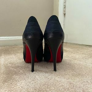 Christian Louboutin peep-toe stilettos
